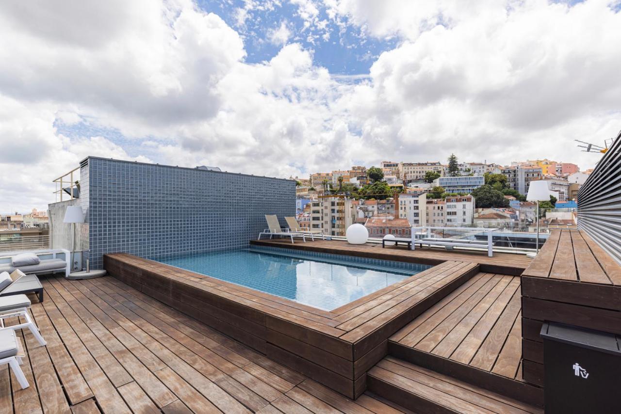 Liberdade Elegance W/Rooftop Pool By Lovelystay Lisboa Extérieur photo